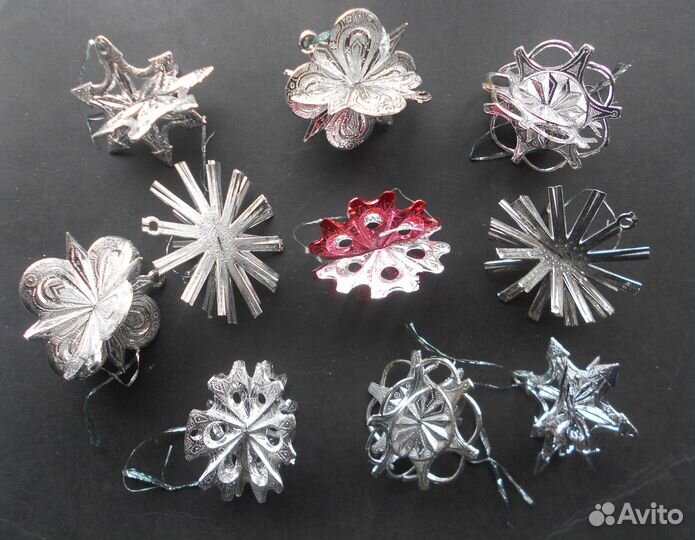 Игрушки елочные и др., в т.ч. СССР