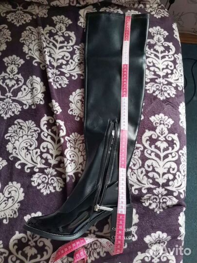 Сапоги ботфорты