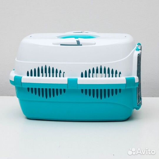 Переноска для животных до 9 кг 'Пижон', металличес