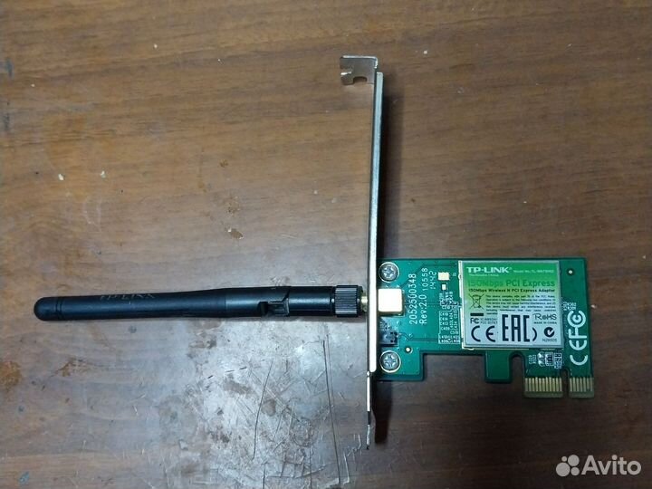 Wi-Fi адаптер TP-link TL-WN781ND PCI-E