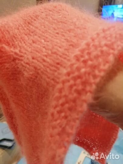 Чепчик женский с ушками