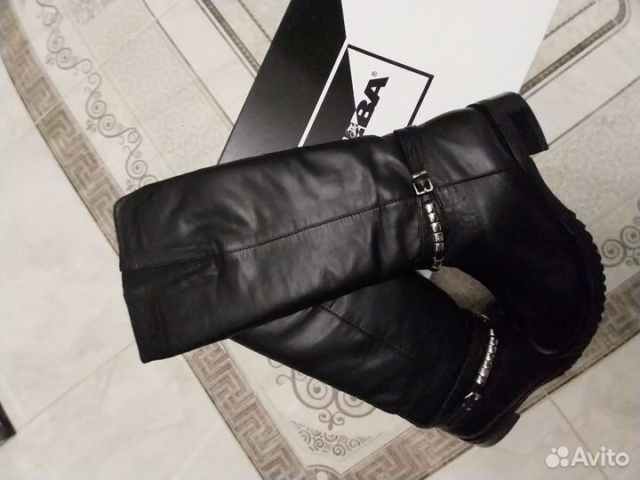 Зимние женские сапоги 39 натуральная кожа, alba