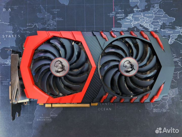 Игровая видеокарта AMD RX 570 4Гб