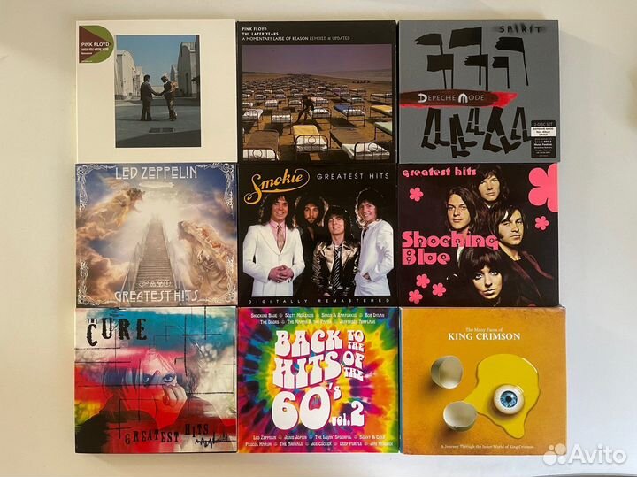 Компакт диски cd по 2шт в упаковке