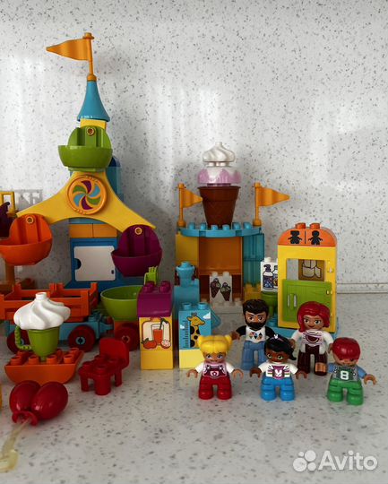 Lego duplo 10840 Большой парк аттракционов