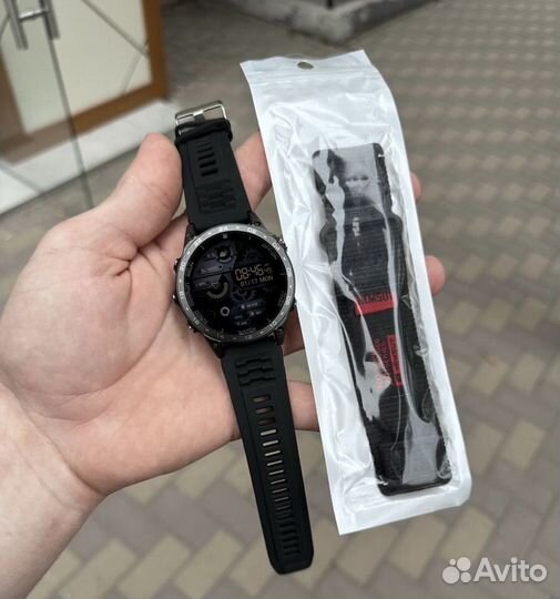 Gs Tactix 7 Garmin с тактическим ремешком