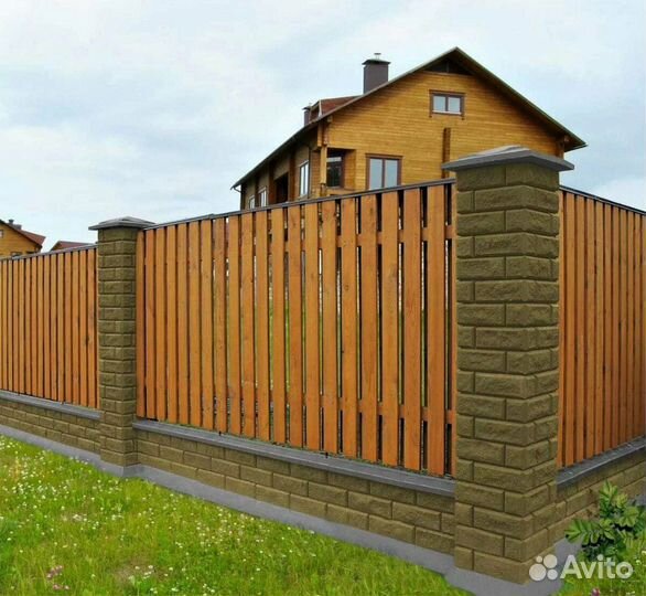 Заборы под ключ