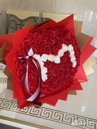 Мыльные розы 101роз