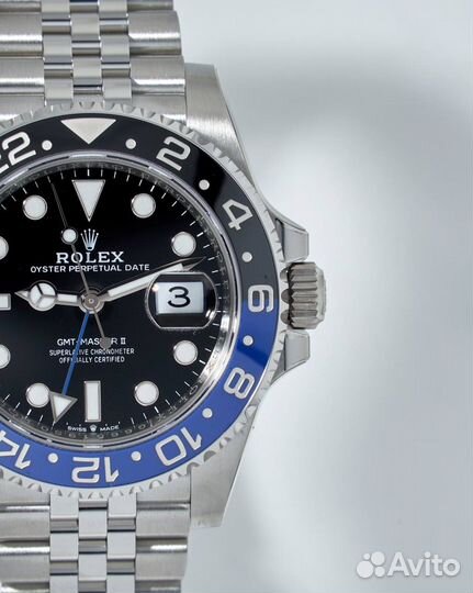 Rolex GMT-Master II Batgirl 126710blnr NEW