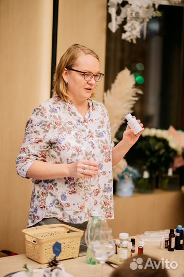 Мастер-класс парфюмерный, свечеварение, диффузоры