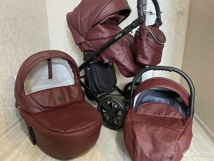 Коляска 3 в 1 ndigo Marco City +F