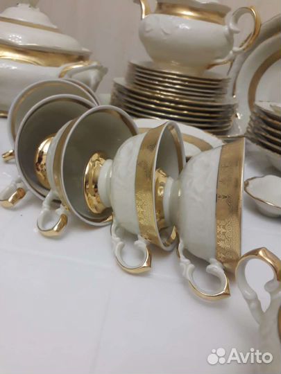 Чайно столовый сервиз на 6 персон