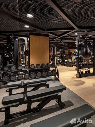 Фитнес зал под ключ