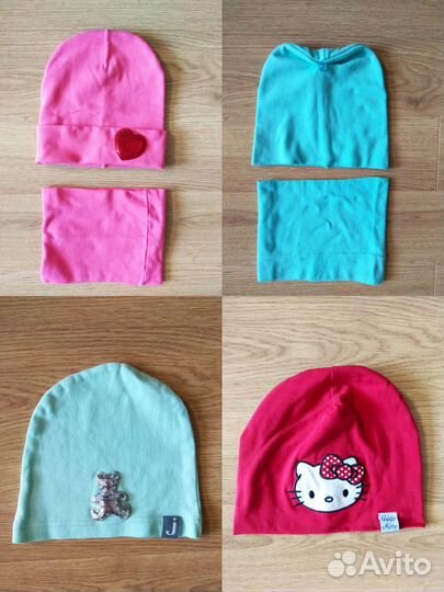 Шапки, варежки, перчатки на девочку