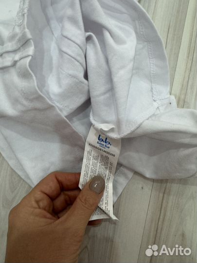 Блузка button blue