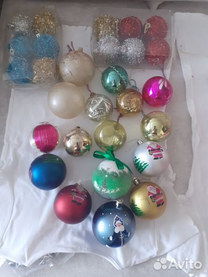 Елочные игрушки СССР