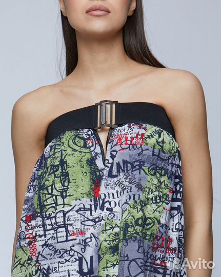 Воздушный топ на широкой резинке LUV Concept