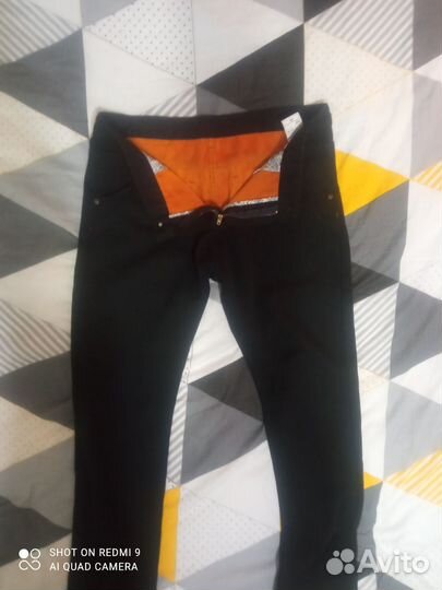 Джинсы утепленные мужские