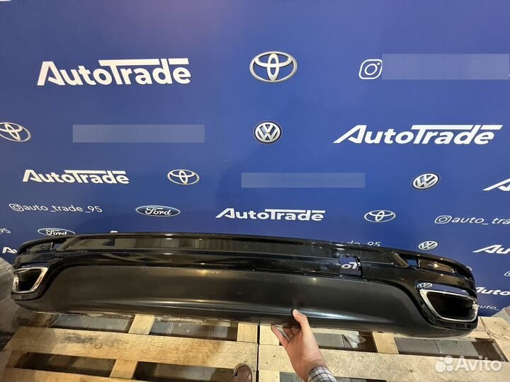 Диффузор заднего бампера Ford Mondeo 5 экобуст