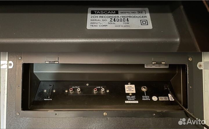 Tascam,Peavey 44XT,AKG IVM 4