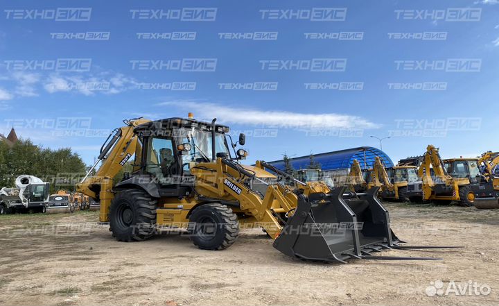Экскаватор-погрузчик Builder BL388, 2023