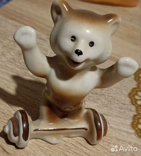 Мишка олимпиец пфз керамика