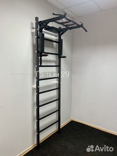 Шведская стенка с турником