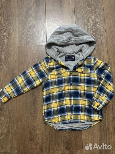 Рубашка на утеплении для мальчика