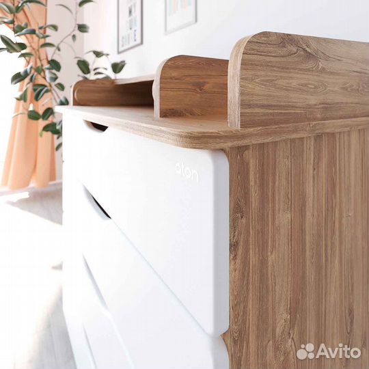 Комод Сириус-2 Wood 804 Атон Молочный