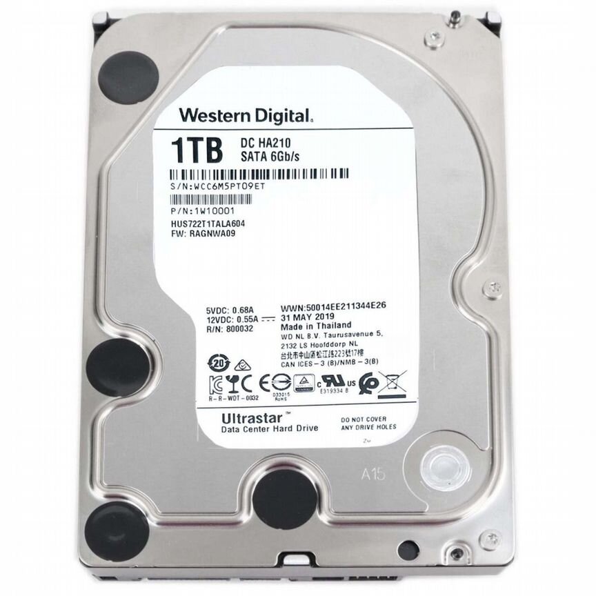 [HUS722T1TALA604] Жесткий Диск Western Digital 1tb Hus722t1tala604