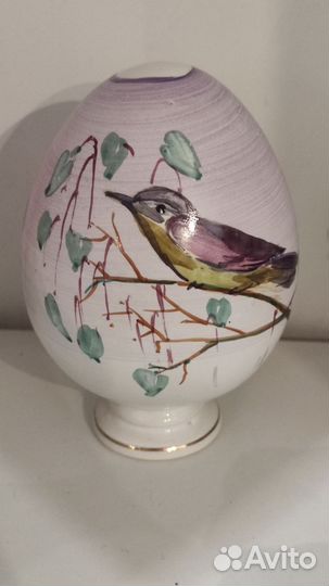 Яйцо пасхальное фарфор