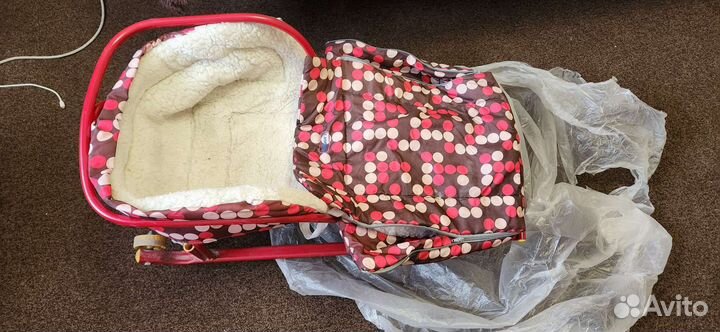 Детские санки с колесами