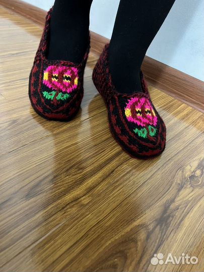 Джурабы чувяки вязаные следы Дагестанские