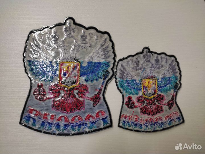 Нашивки Россия, СССР и т.д. на клеевой основе