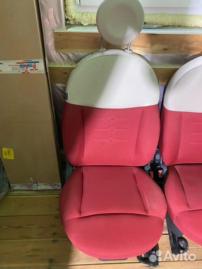 Комбинированный салон fiat 500