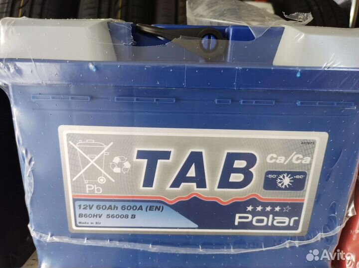 Аккумуляторы TAB 60A Доставка