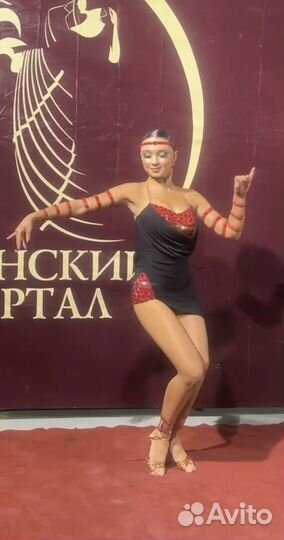 Платье для бальных танцев латина ю2 и молодежь