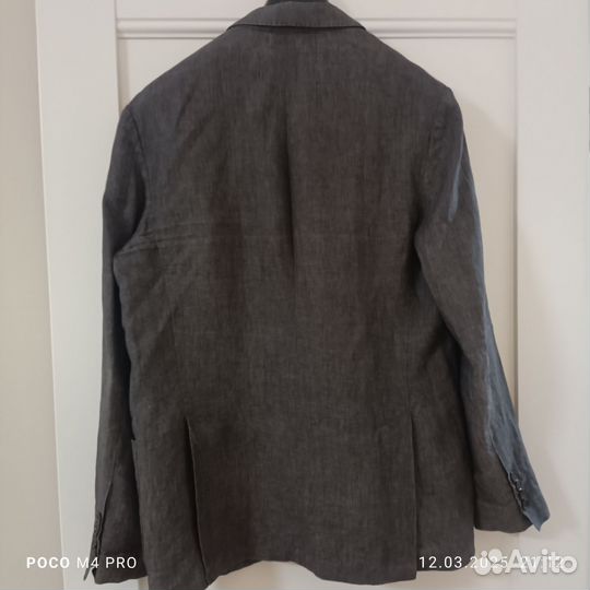 Льняной мужской пиджак
