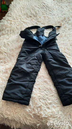 Штаны детские зимние, размер 86
