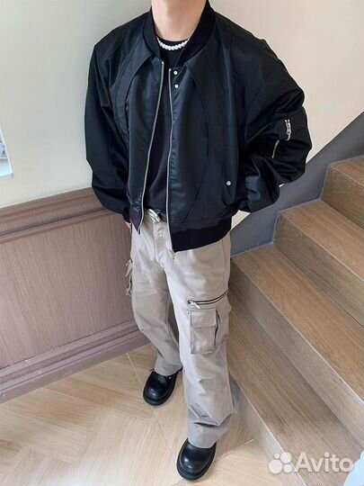 Бомбер Balenciaga cropped type