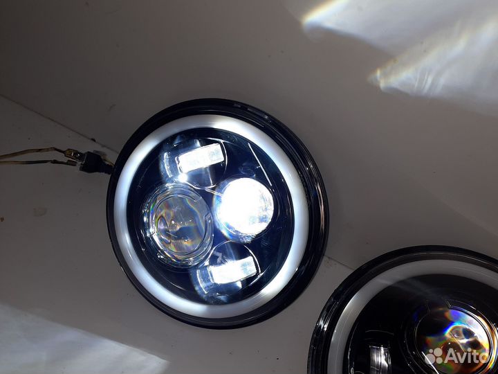 LED фары niva 2121