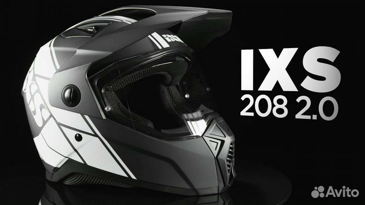 Шлем эндуро IXS 208 2.0