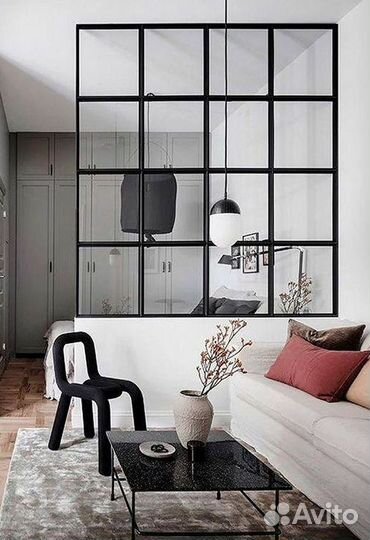 Каскадные перегородки Раздвижные двери