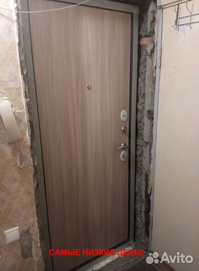 Тёплая дверь входная железная с бесплатной доставк