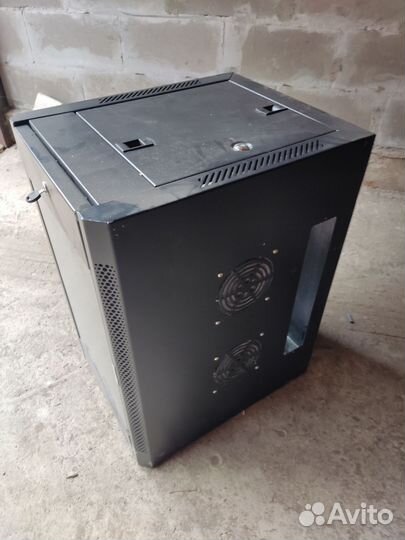 Шкафчик настенный Hyperline TWB-0645-GP-RAL9004