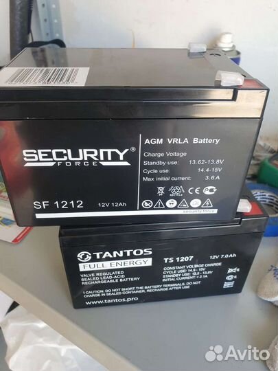 Аккумулятор 12v 7ah