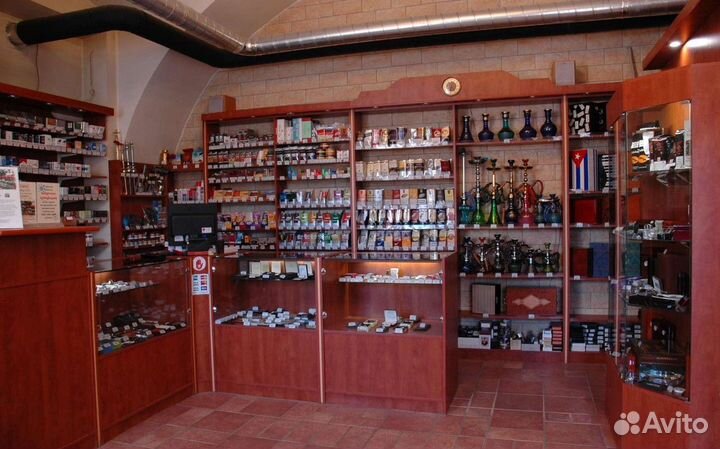 Табачный магазин с высокой проходимостью