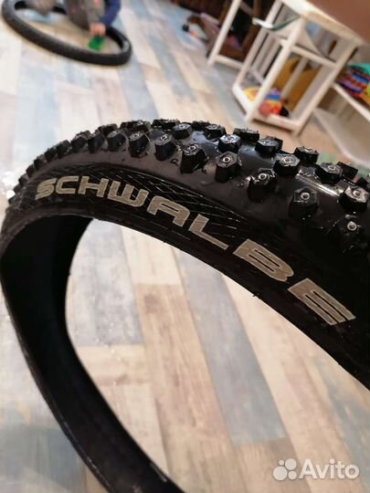 Покрышка зимняя schwalbe ice Spiker pro 26*2,35