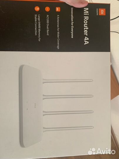 Wifi роутер xiaomi 4a