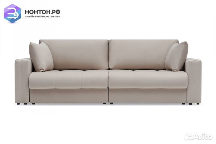 Диван тик-так Монарх бежевый